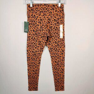 Wild Fable Women's Small High-Rise Leopard Print Leggings NWT